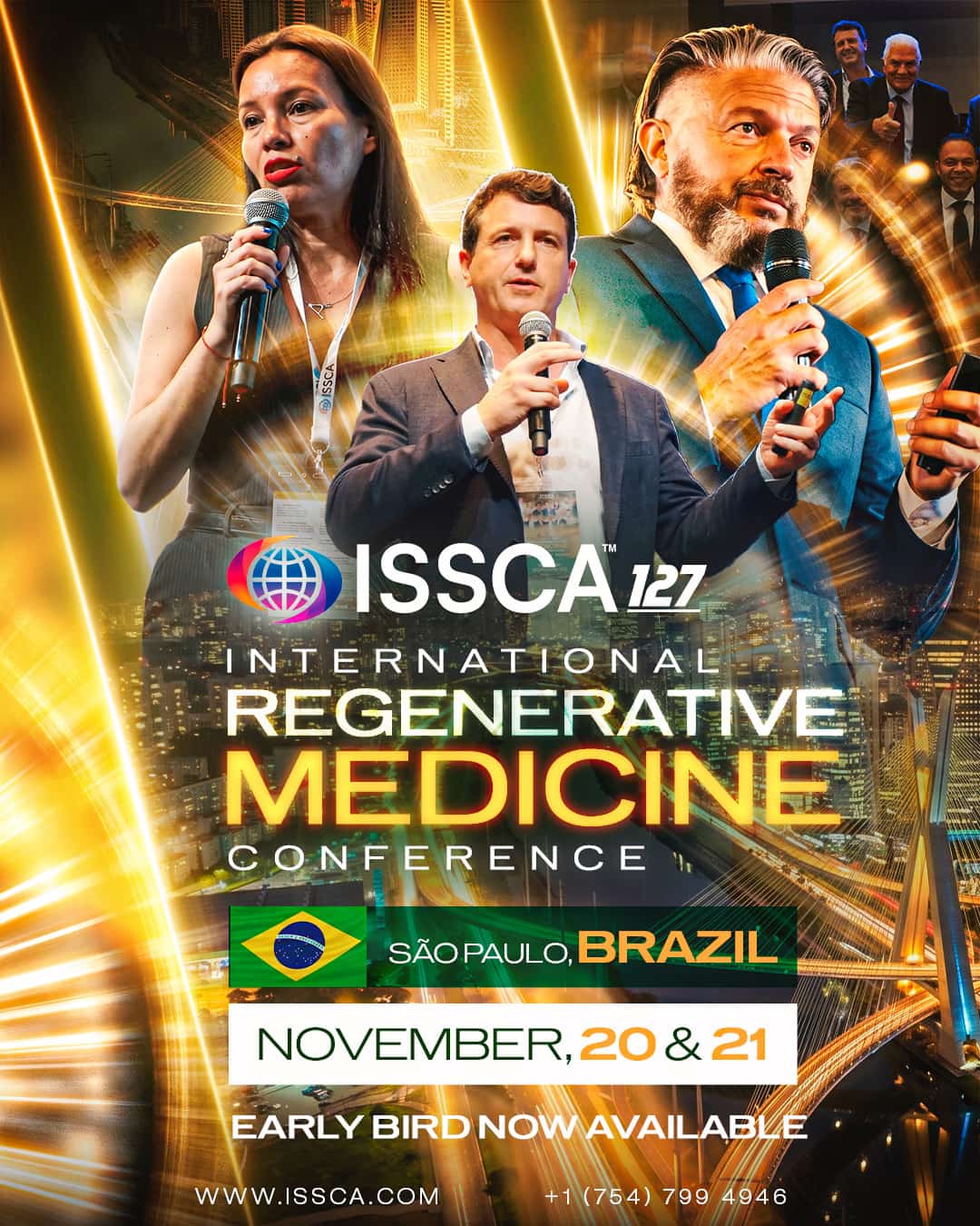 ISSCA 127 São Paulo — International Regenerative Medicine Conference