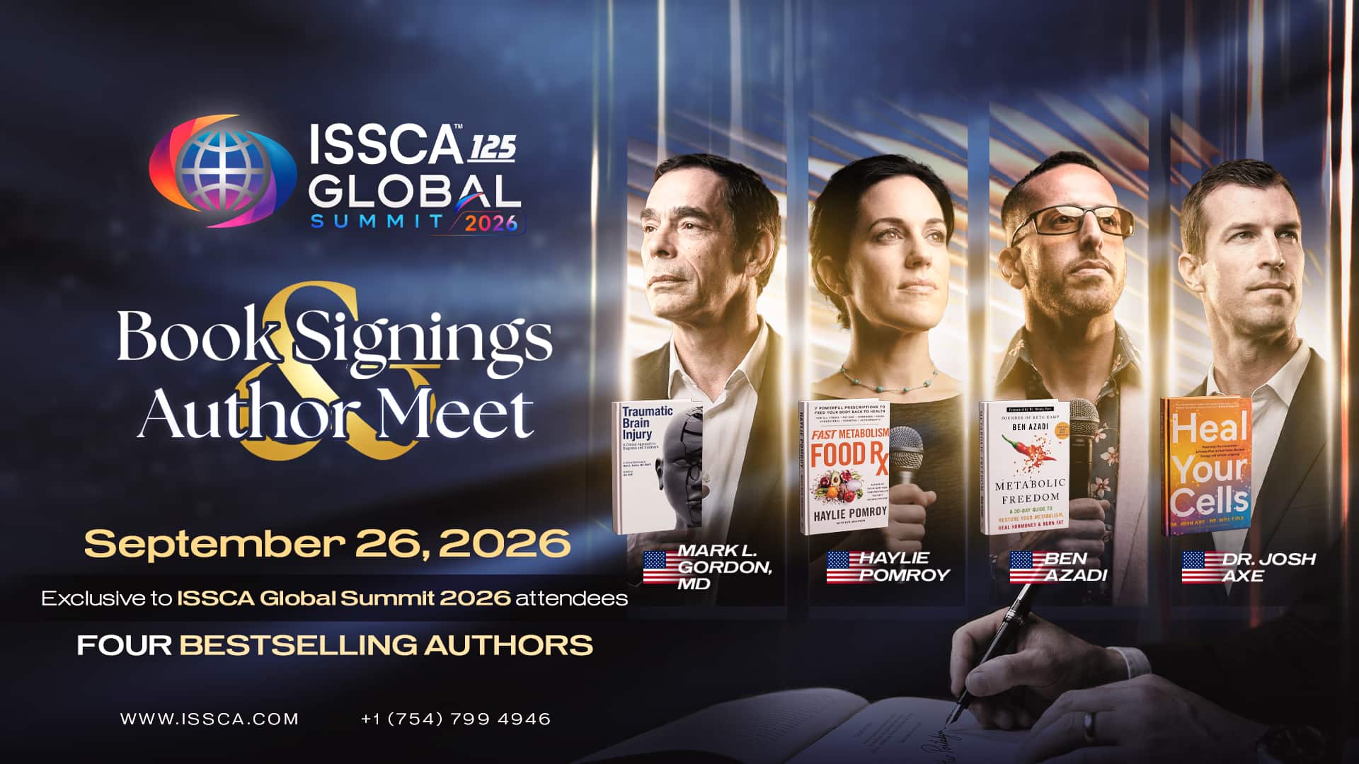 Book Signings & Author Meet — ISSCA Global Summit 2026