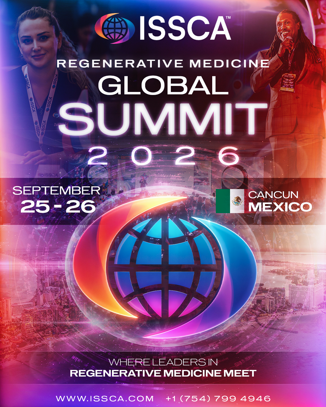 ISSCA Regenerative Medicine Global Summit 2026 | Cancun, Mexico - Hands-On Certification Package