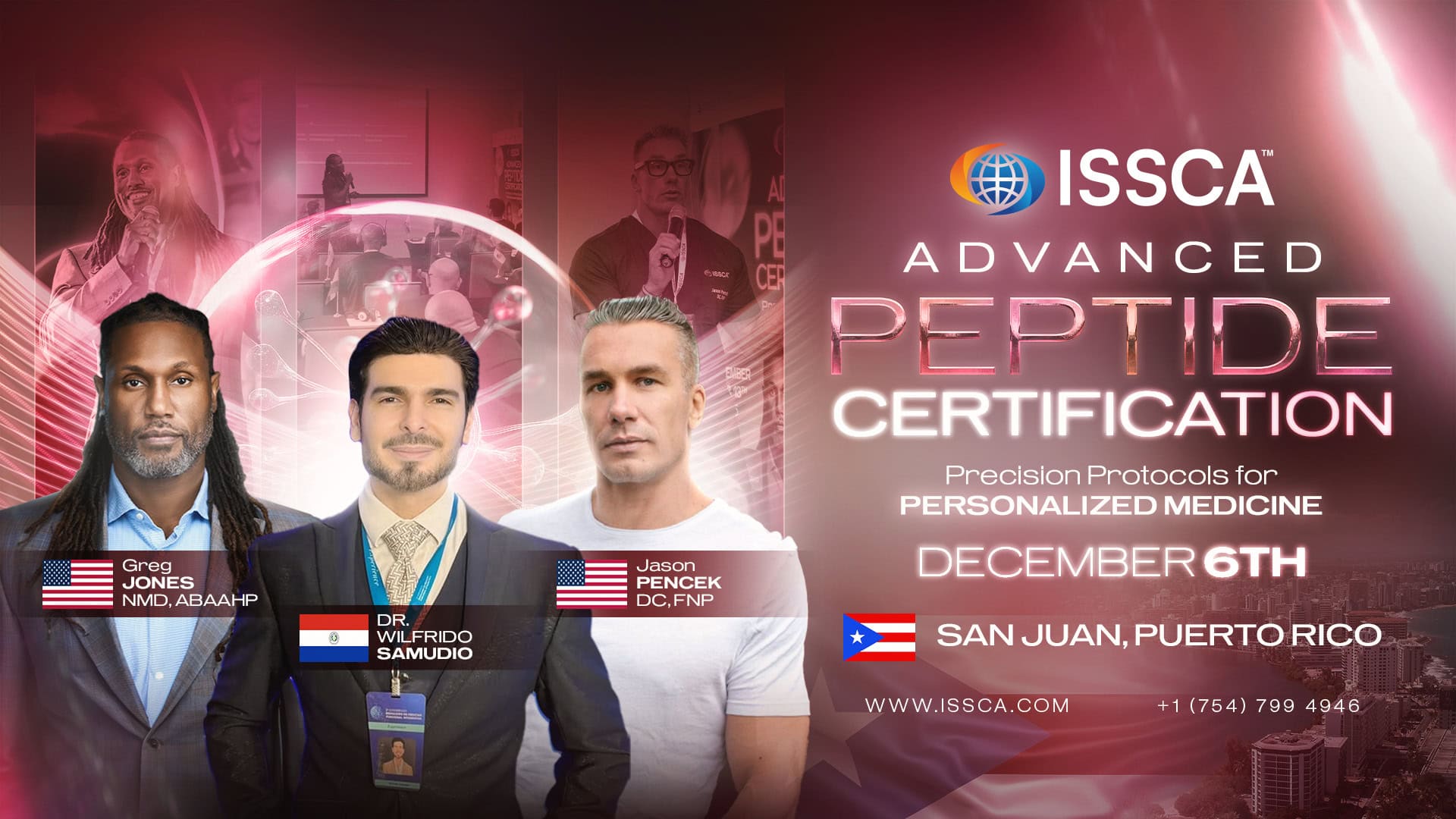 Puerto Rico 2025 | Advanced Peptide Certification