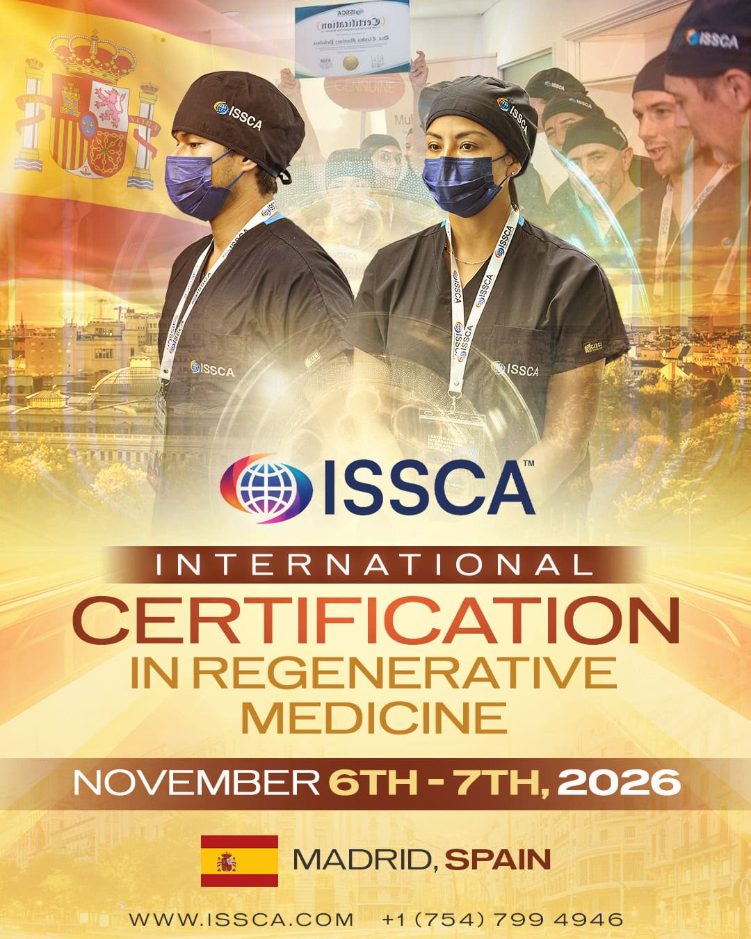International Regenerative Medicine Conference | Spain 2026 - Hands-On Certification Package