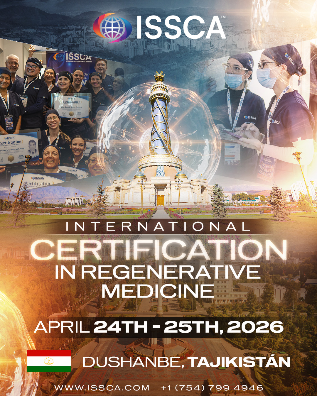 International Regenerative Medicine Conference |   Tajikistan 2026 - Hands-On Certification Package