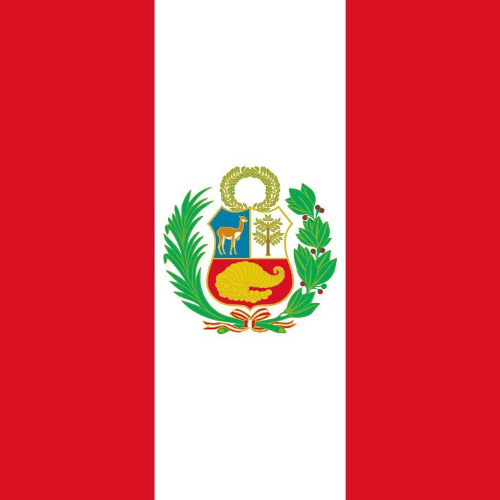 Peru-Flagge