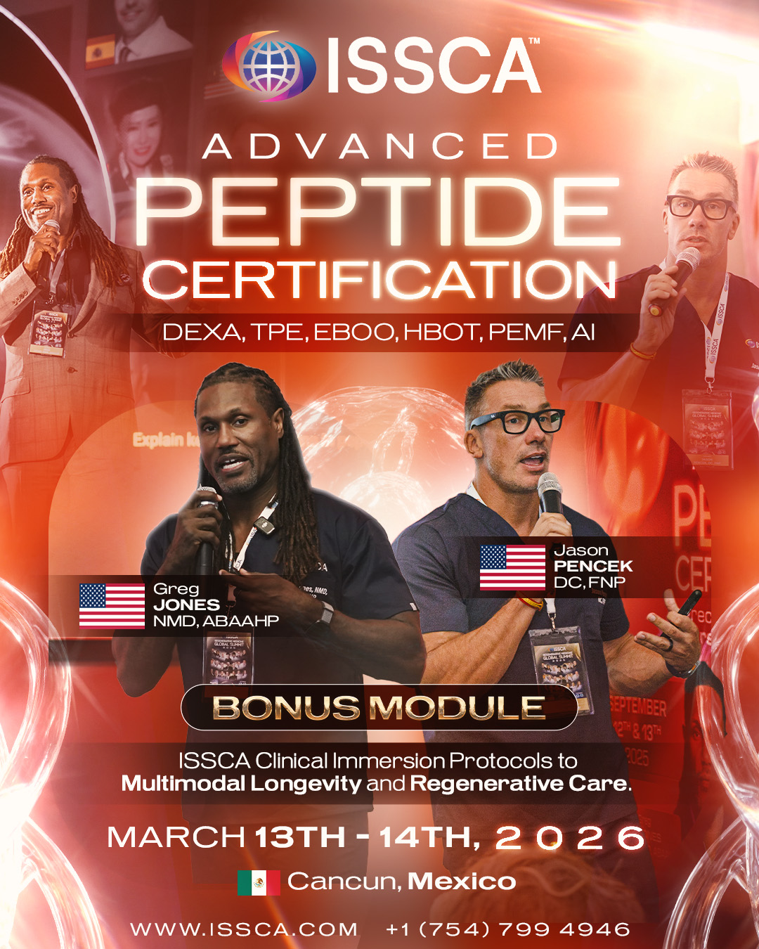 Advanced Peptide Certification | Cancun, Mexico - Certification Package